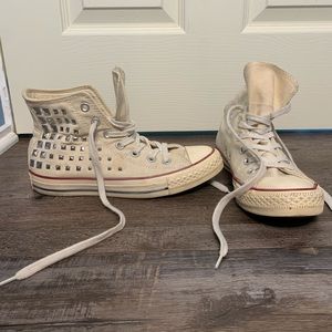 Converse High-Top Studded Chucks